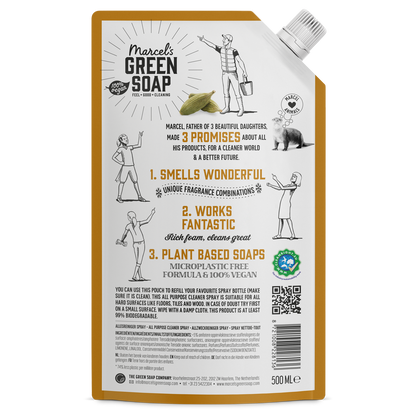 Allesreiniger Spray Navulling Sandelhout & Kardemom