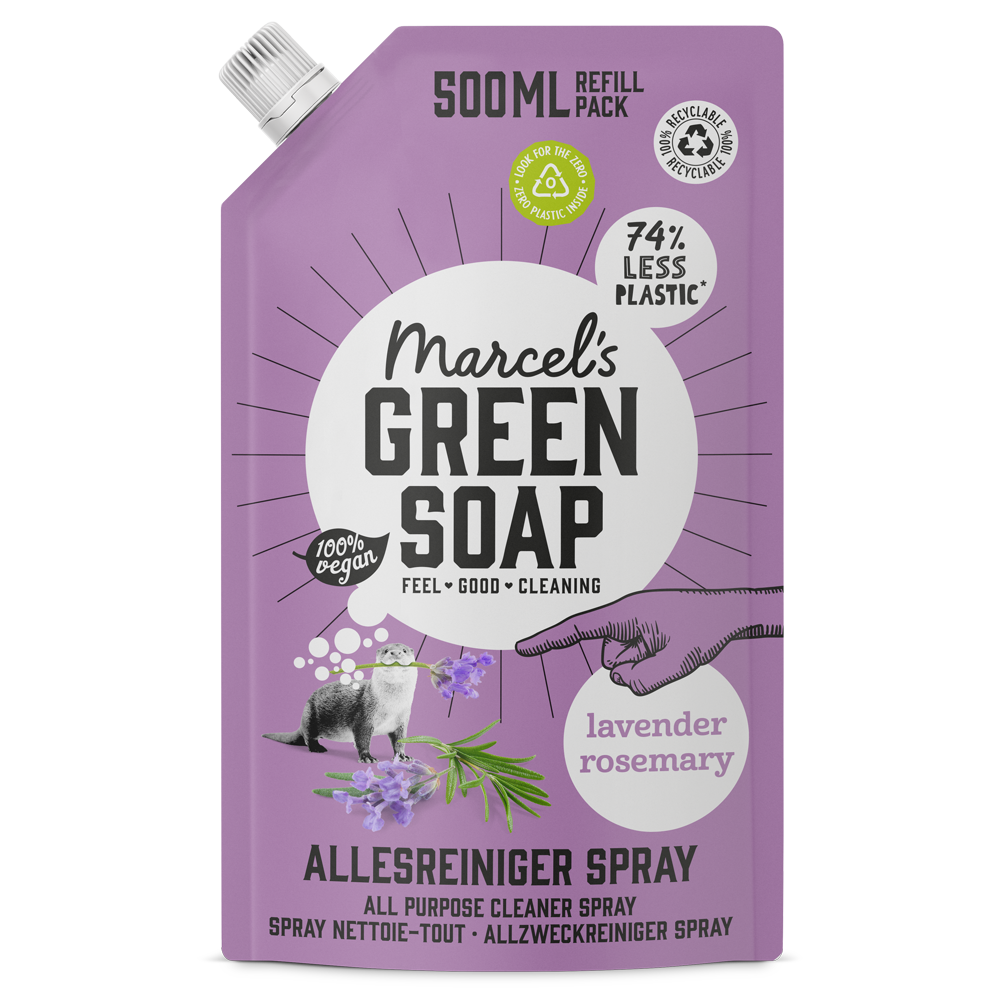 Allesreiniger Spray Navulling Lavendel & Rozemarijn