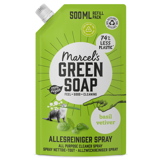 Allesreiniger Spray Navulling Basilicum & Vetiver
