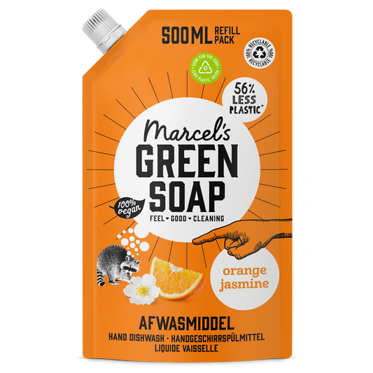 Afwasmiddel Navulling Sinaasappel & Jasmijn