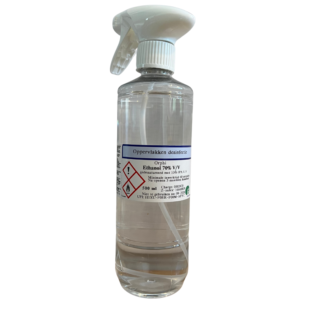 Desinfectiemiddel – 70% Ethanol - 500 ml