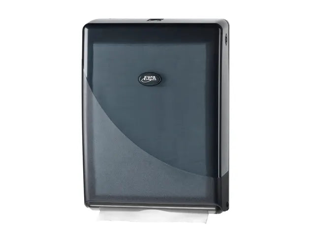 Pearl Black handdoekdispenser | Multifold, C-Fold