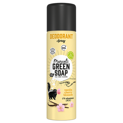 Deodorant Spray Vanille & Kersenbloesem