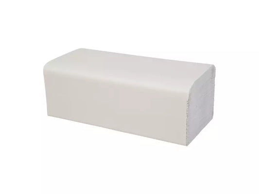 Handdoekpapier v-fold recycled naturel 2-laags 22 x 22,5 cm 20 x 250 sheetsurd