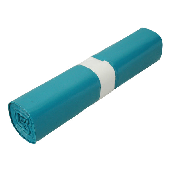 Afvalzakken 70x110cm T60 dik blauw 150 liter - LDPE - 1 rollen - Probio Noord