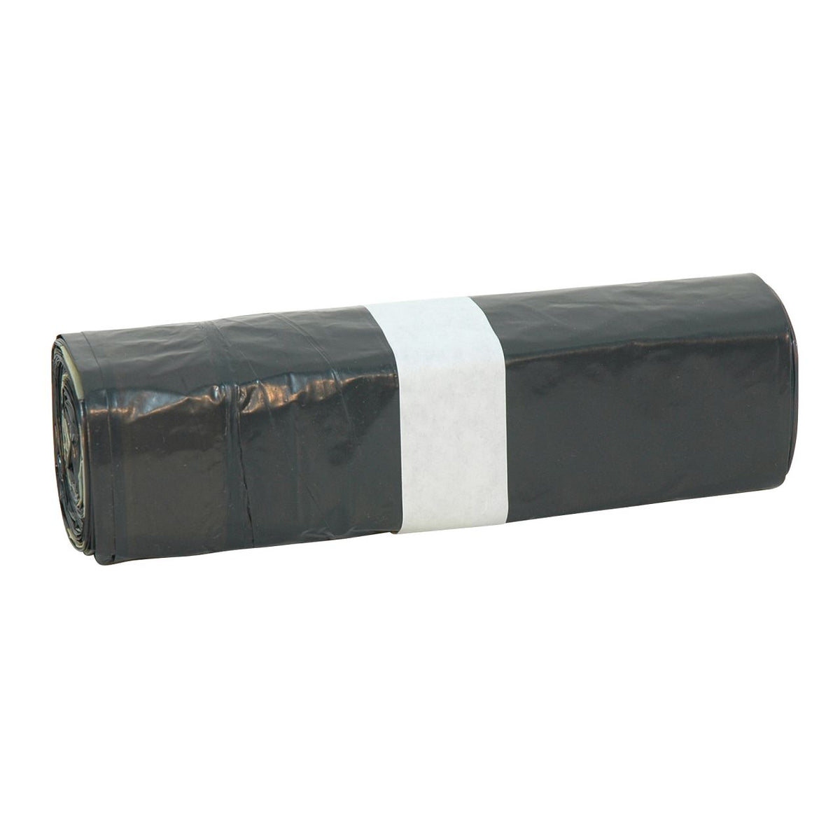 Afvalzak LPDE Zwart met Trekband T25 - 10 liter - 1 rollen - Probio Noord
