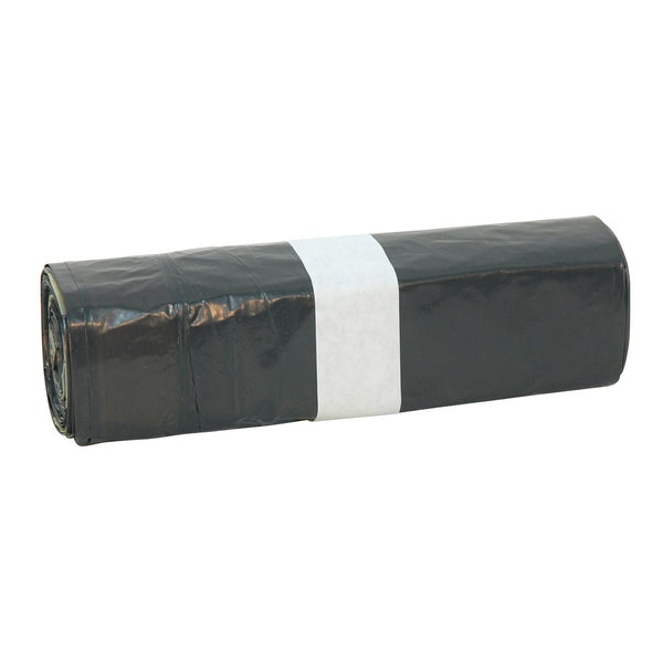 Afvalzak LPDE Zwart met Trekband T25 - 10 liter - 1 rollen - Probio Noord