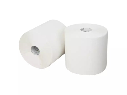 Midi poetspapier recycled 2-laags 108 meter - 6 rol