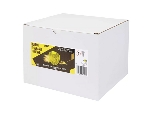 Urinoirmatjes lemon geel - 10 stuks anti-spat