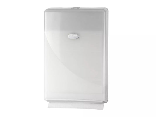 Handdoekdispenser Mini fold Pearl Wit