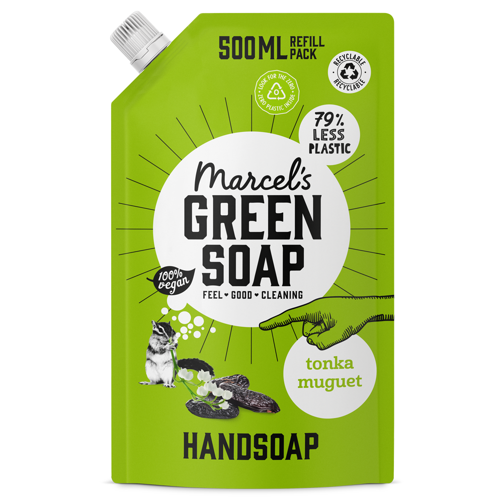 Handzeep Navulling Tonka & Muguet