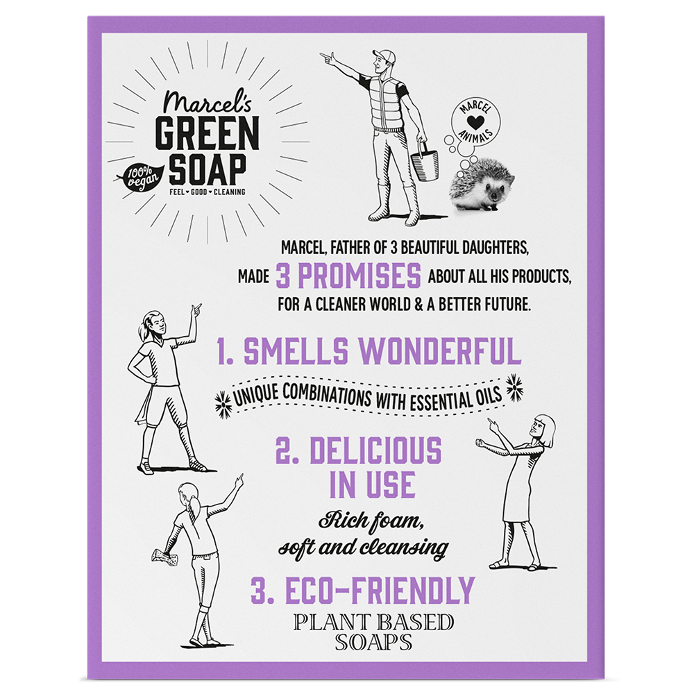 Handzeep Bar Lavendel & Rozemarijn