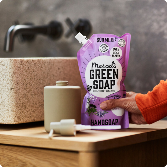 Handzeep Navulbundel Lavendel & Rozemarijn