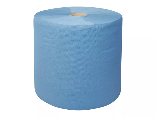 Industriepapier Cellulose Blauw 3-laags 380m - 1 rol