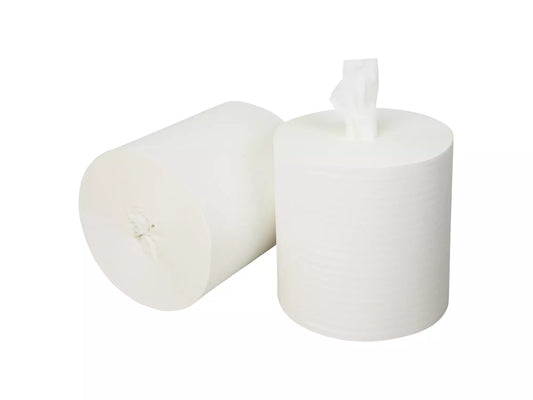 Midi poetspapier coreless cellulose 1-laags 280 meter 6 rol | Probio Noord