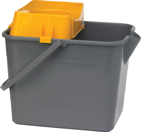 Vikan Wringkorf 376016 – Geel, geschikt voor Vikan mopemmer 375018