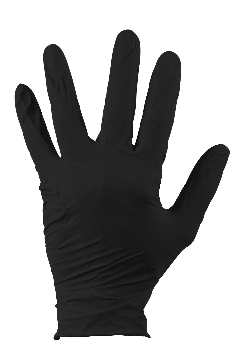 Nitril handschoenen zwart poedervrij, doos 100 stuks