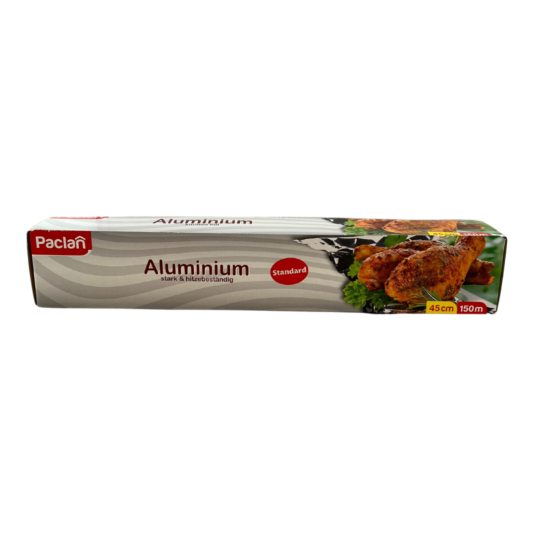 Paclan Aluminiumfolie - Rol 45 cm x 150 m - 45 cm