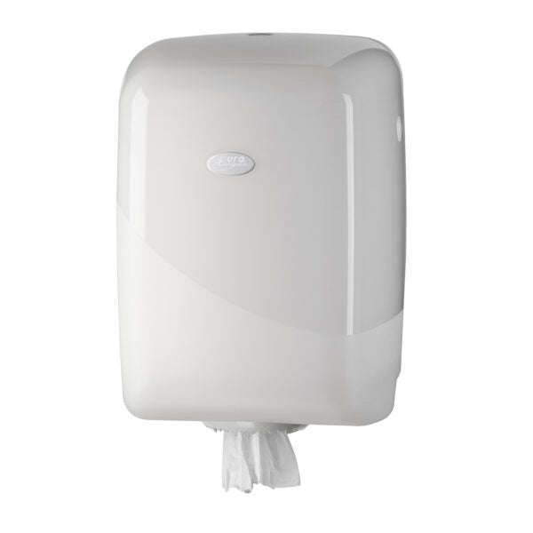 Pearl White poetsroldispenser midi - stuk