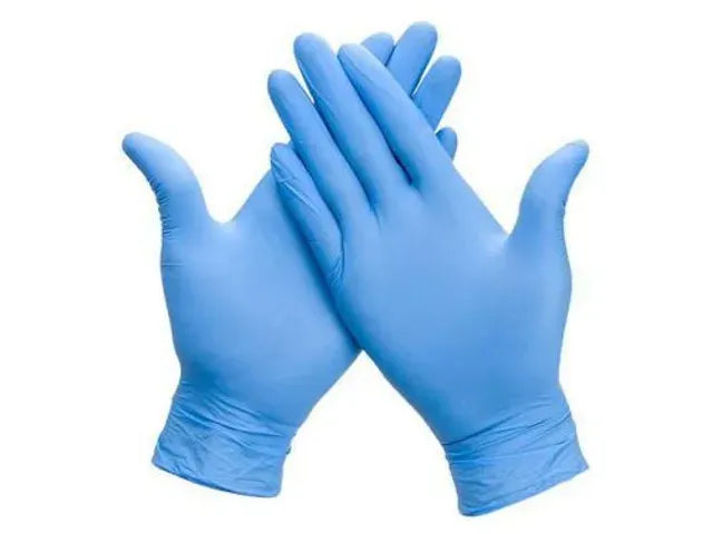 100st Handschoenen soft nitril Medium ongepoederd blauw