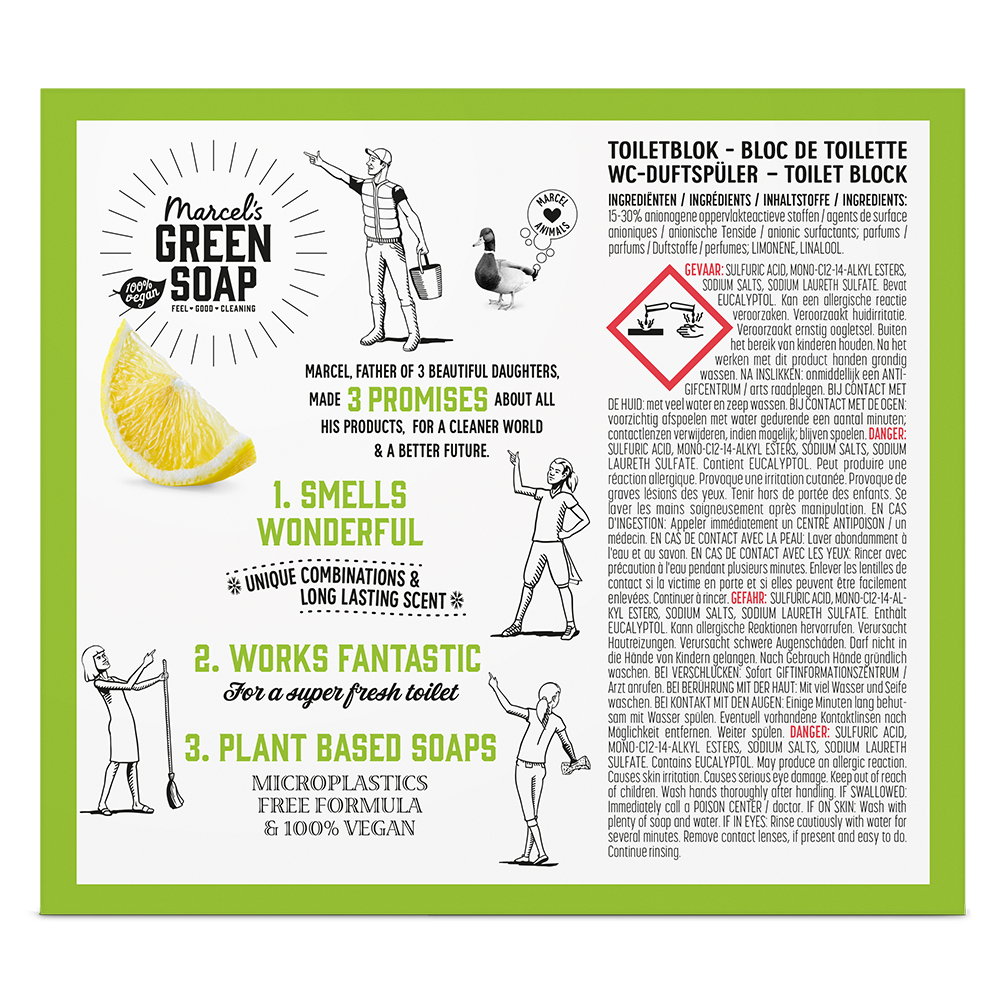 Toiletblok Citroen & Gember