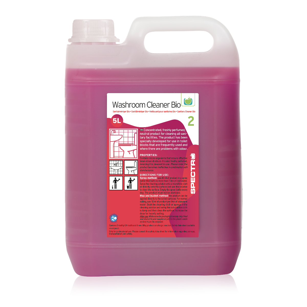 Washroom Cleaner Bio - 6x1 liter