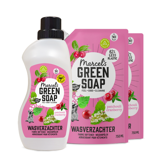 Wasverzachter Navulbundel Patchouli & Cranberry - stuk