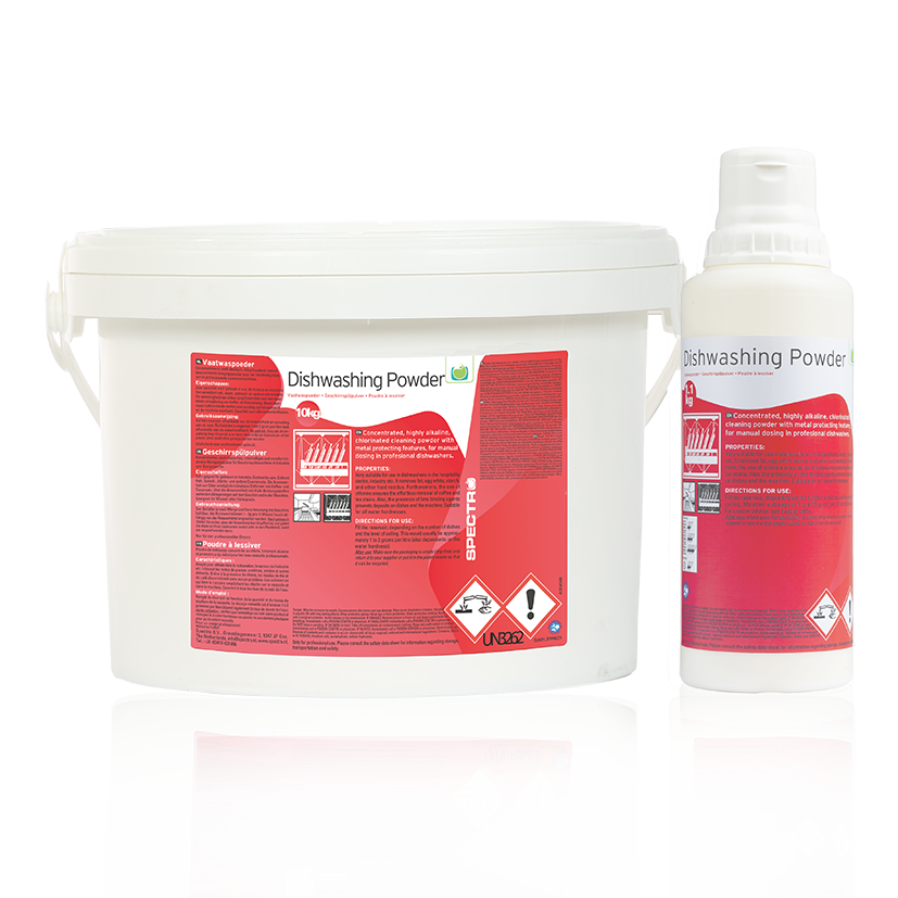 Dishwashing Powder dosage bottle - 6x1.1kg dosage bottle