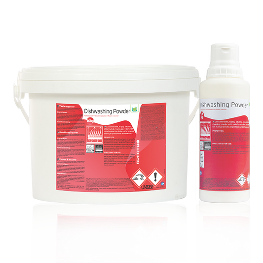 Dishwashing Powder dosage bottle - 6x1.1kg dosage bottle