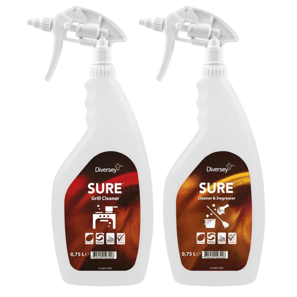 Sure Cleaner & Degreaser lege flessenset, per stuk
