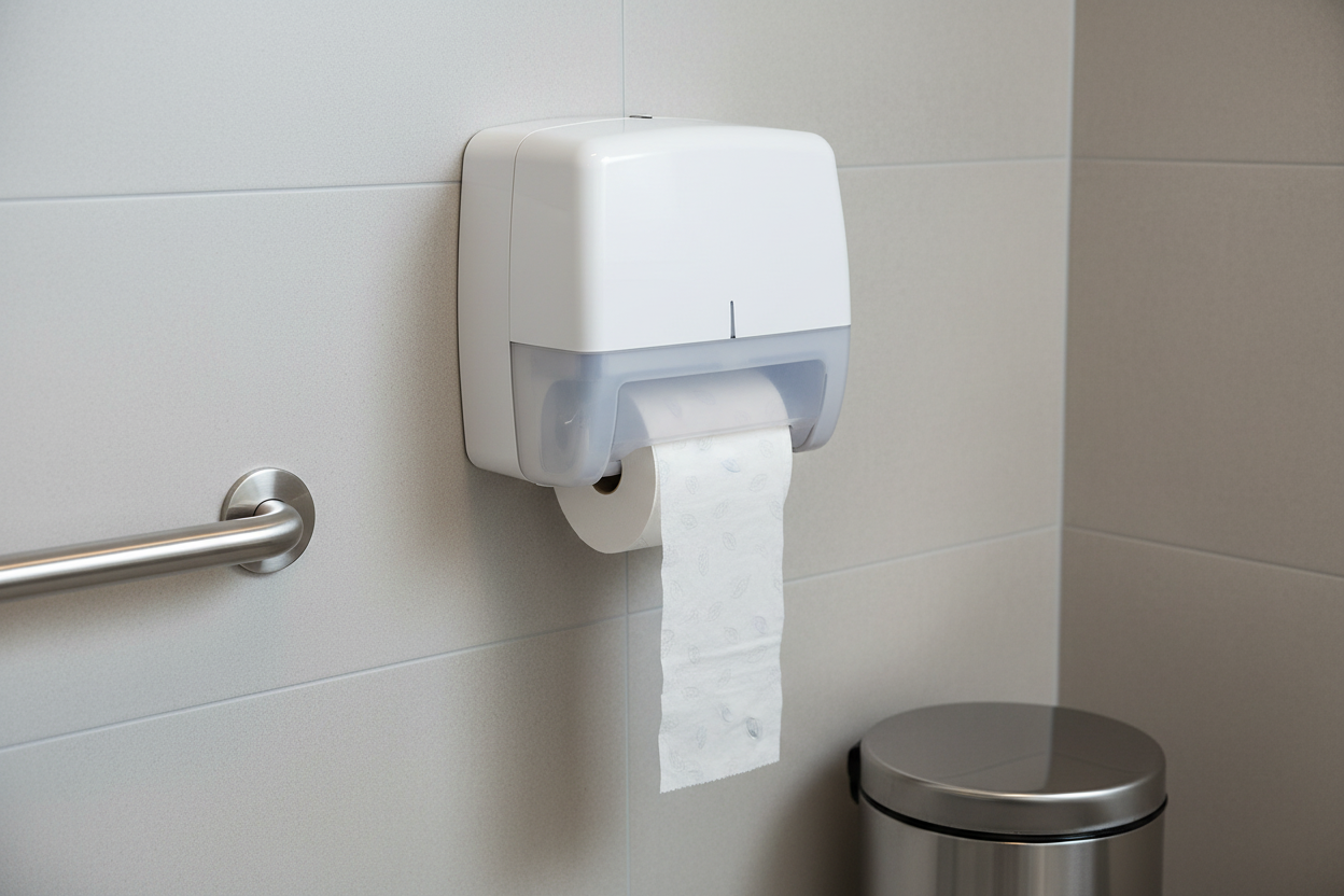 Tork T1 Premium in gebruik