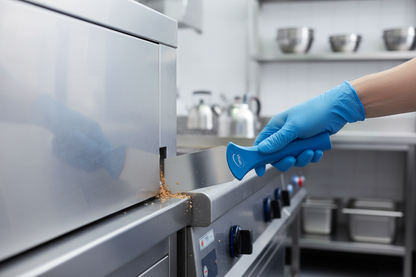 Vikan Handschraper Smal – in gebruik