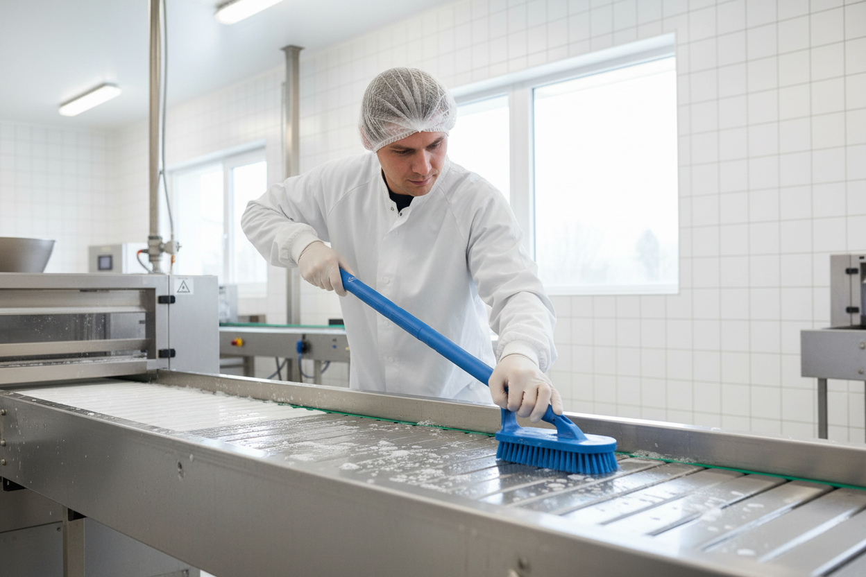 Vikan Korte Steel – in gebruik