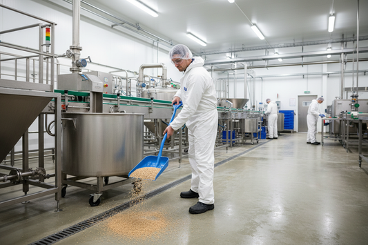 Vikan Schop in gebruik