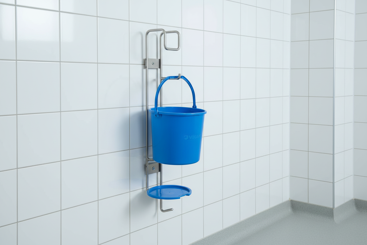 Vikan Wandhouder – in gebruik