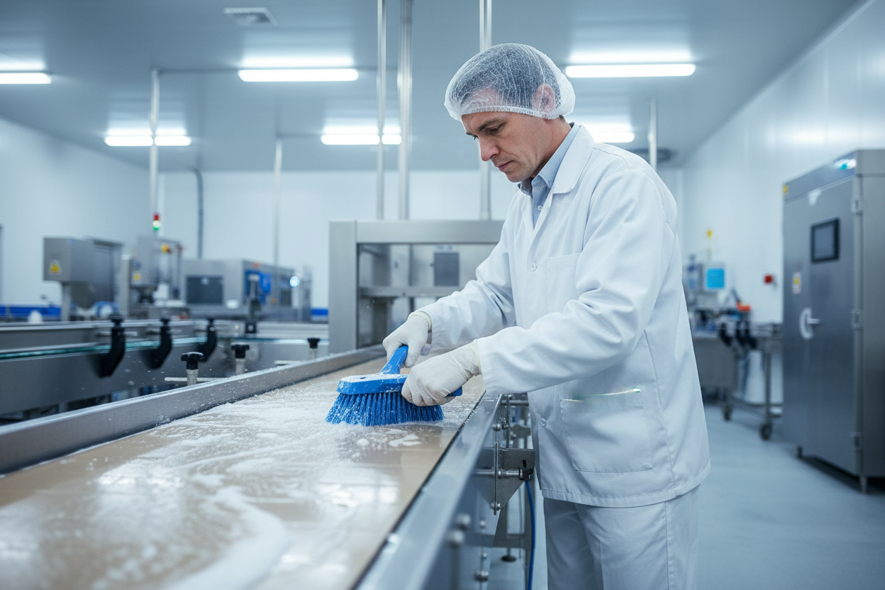 Vikan Werkborstel – in gebruik