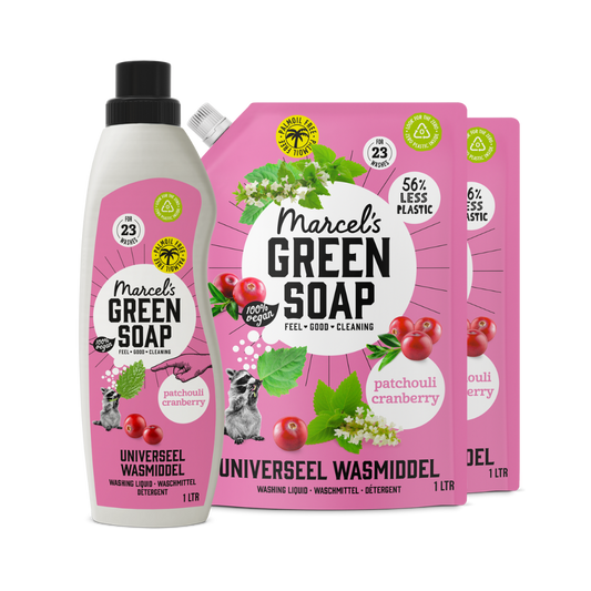 Universeel Wasmiddel Navulbundel Patchouli & Cranberry - stuk